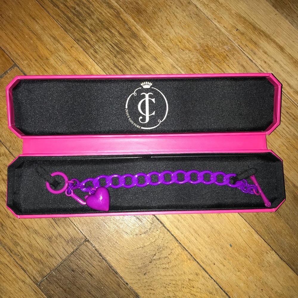 Juicy Couture purple bracelet